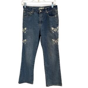 Y2K Traxx Embellished Jeans